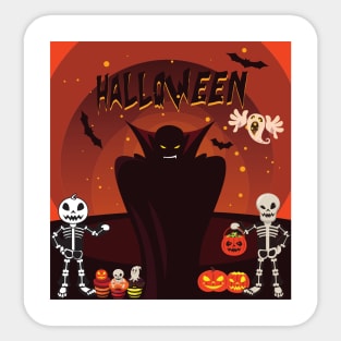 Happy halloween day 2020 Sticker